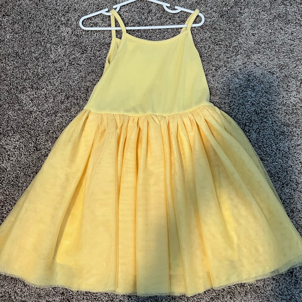 Girls 5T yellow tool dress